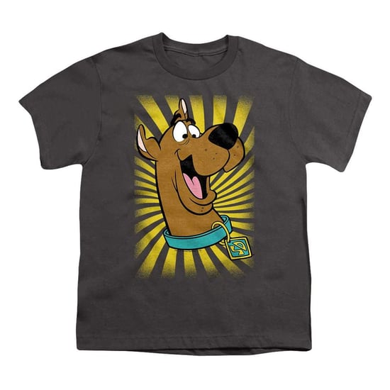 Scooby Doo T-shirt met groot hoofd voor kinderen (Houtskool) - Image 1