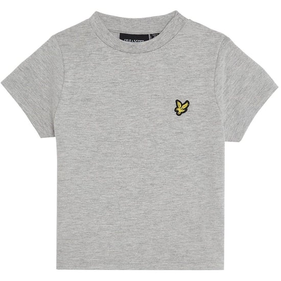 Lyle & Scott Baby Boys Crew Neck Regular T-Shirt (Light Grey) - Image 1