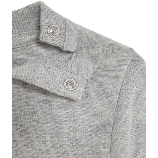 Lyle & Scott Baby Boys Crew Neck Regular T-Shirt (Light Grey) - Image 3