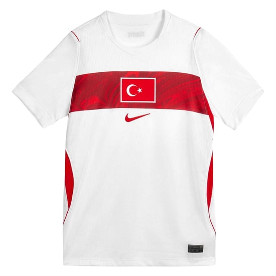Nike Voetbalshirt voor kinderen, Turkije 2026 (Wit/rood) - Image 2