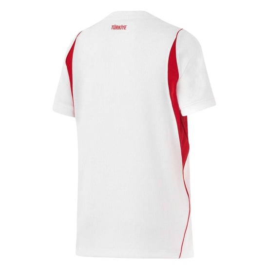 Nike Voetbalshirt voor kinderen, Turkije 2026 (Wit/rood) - Image 3