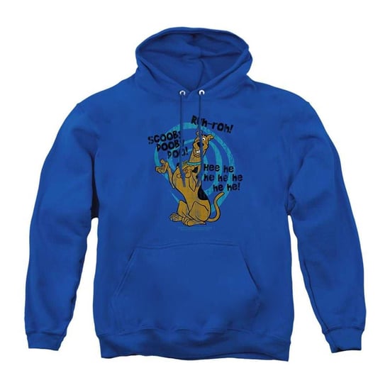 Scooby Doo Unisex-hoodie met quote voor volwassenen (Royaal Blauw) - Image 1