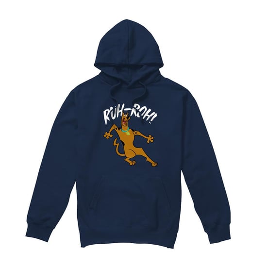 Scooby Doo Unisex Ruh Roh-hoodie voor volwassenen (Marine) - Image 1