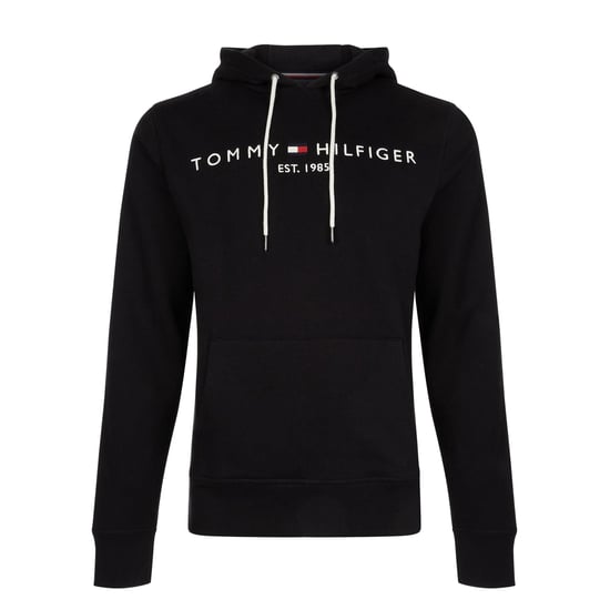 Tommy Hilfiger Herenlogo Hoodie (Zwart) - Image 2