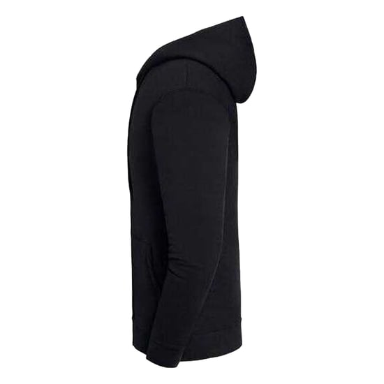 Fruit of the Loom Unisex Adult Iconic Premium Full Zip Hoodie (Black) - Image 3