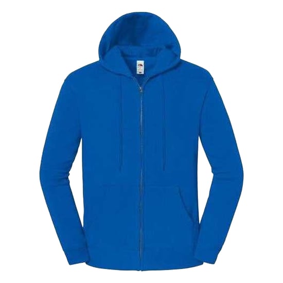 Fruit of the Loom Unisex Adult Iconic Premium Full Zip Hoodie (Royal Blue) - Image 1