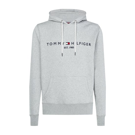Tommy Hilfiger Herenlogo Hoodie (Wolk Grijs) - Image 2