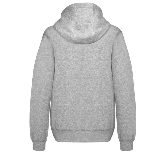 Slazenger Mens Polycotton Full Zip Hoodie (Grey Marl) - Image 2