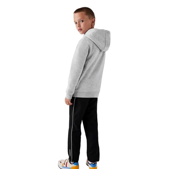 Lacoste Childrens/Kids Oth Hoodie (Grey) - Image 4