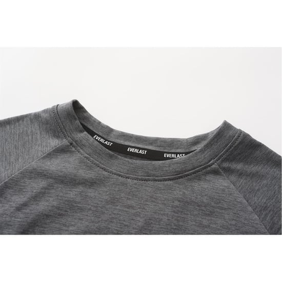 Everlast Flex-T-shirt met logo voor kinderen (Houtskool mergel) - Image 3