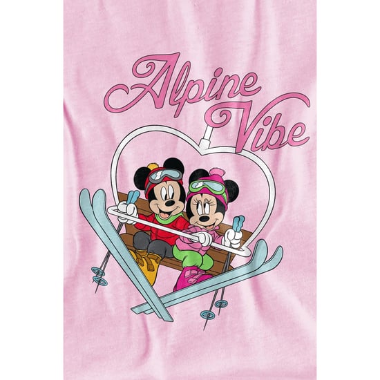 Disney Kinderen/Kinderen Alpine Vibes Mickey Mouse T-Shirt (Roze) - Image 2