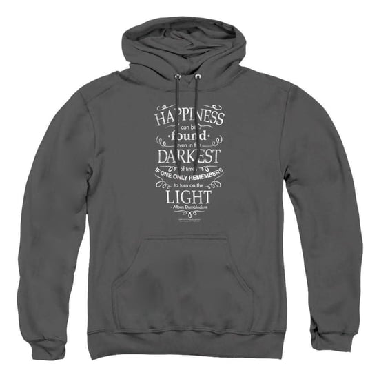 Harry Potter Unisex-hoodie voor volwassenen met de tekst ‘Happiness Can Be Found’ (Houtskool) - Image 1