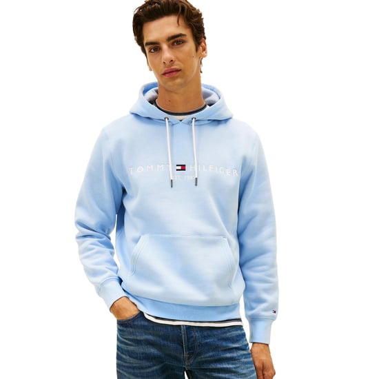 Tommy Hilfiger Herenlogo Hoodie (Blauw) - Image 1