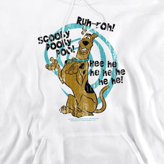 Scooby Doo Unisex-hoodie met quote voor volwassenen (Wit) - Image 3