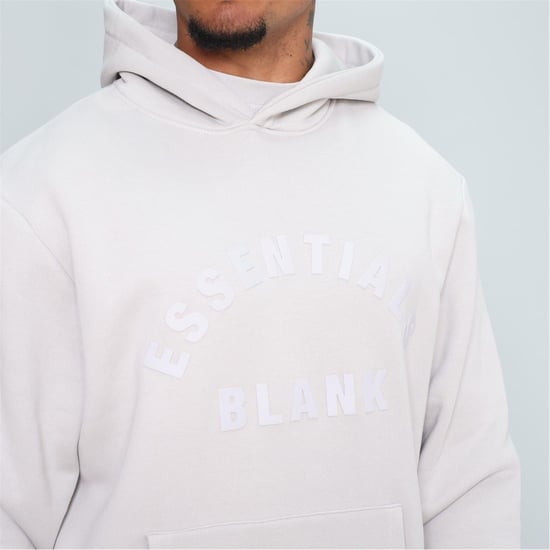 Blank Essentials Mens Arch Hoodie (Grey) - Image 5