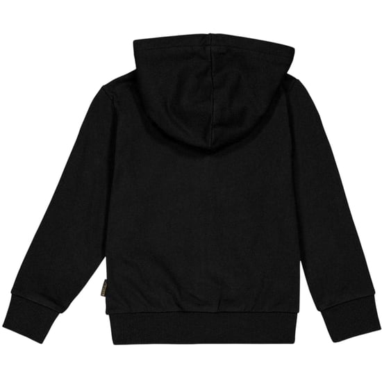 Napapijri Childrens/Kids Chamois Full Zip Hoodie (Black) - Image 2