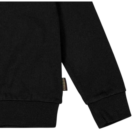 Napapijri Childrens/Kids Chamois Full Zip Hoodie (Black) - Image 3