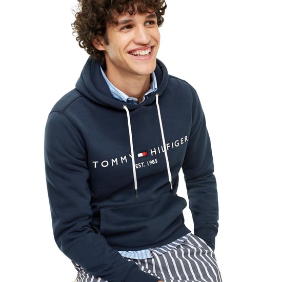 Tommy Hilfiger Herenlogo Hoodie (Luchtduiker Blauw) - Image 1