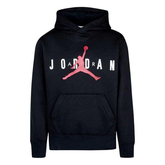 Nike Childrens/Kids Air Jordan Jumpman Hooded Pullover Hoodie (Black) - Image 2
