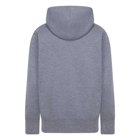 Nike Childrens/Kids Air Jordan Jumpman Hooded Pullover Hoodie (Carbon Heather) - Image 3