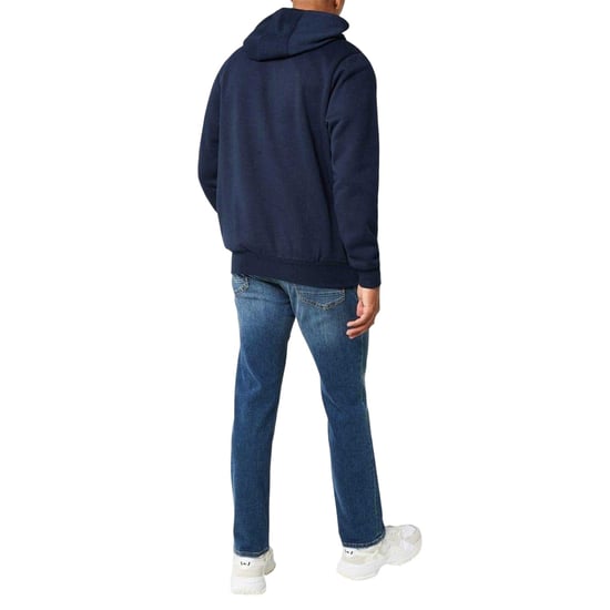 Slazenger Heren Polycotton Full Zip Hoodie (Marine) - Image 2