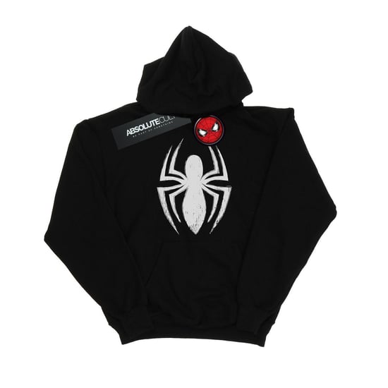 Marvel Boys Spider-Man Ultimate Spider Logo Hoodie (Black) - Image 2