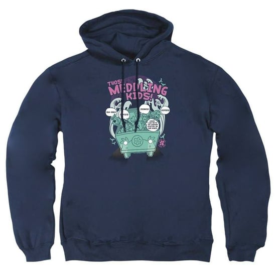 Scooby Doo Unisex-hoodie voor volwassenen ‘Meddling Since 1969’ (Marine) - Image 1