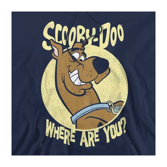 Scooby Doo Unisex-hoodie voor volwassenen met de tekst ‘Where Are You?’ (Marine) - Image 3
