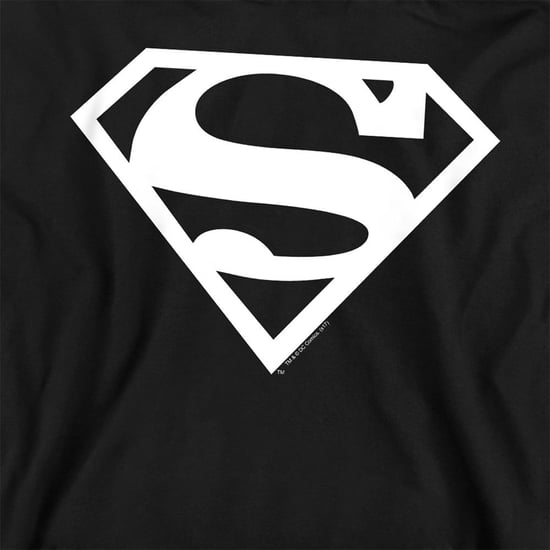 Superman Kinder/Kids Logo Pullover Hoodie (Zwart) - Image 3