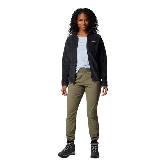 Columbia Womens/Ladies Benton Full Zip Fleece Jacket (Black) - Image 1