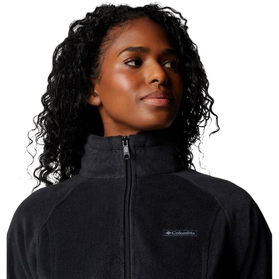 Columbia Womens/Ladies Benton Full Zip Fleece Jacket (Black) - Image 4