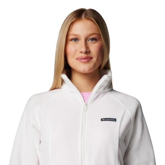 Columbia Womens/Ladies Benton Full Zip Fleece Jacket (White) - Image 4