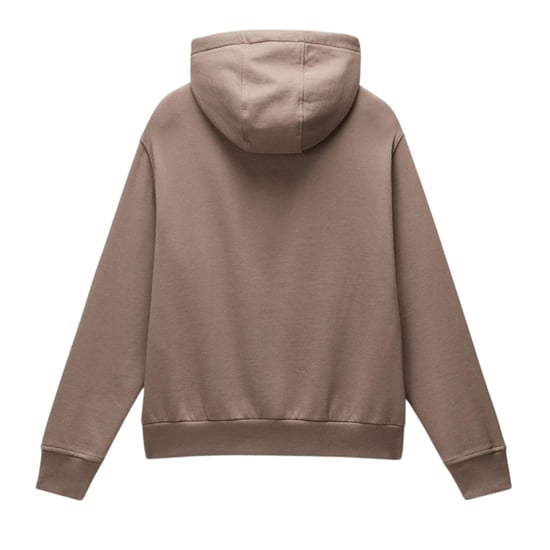 Napapijri Womens/Ladies Box Logo Cotton Blend Hoodie (Rock) - Image 2