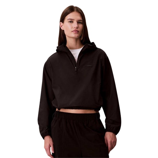 Calvin Klein Womens/Ladies Lightweight Wind Jacket (Black) - Image 2