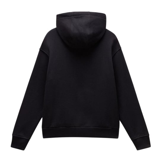 Napapijri Womens/Ladies Box Logo Cotton Blend Hoodie (Black) - Image 2
