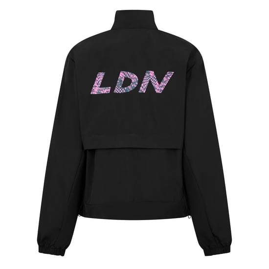 New Balance Londen-trainingsjack voor dames (Zwart) - Image 3