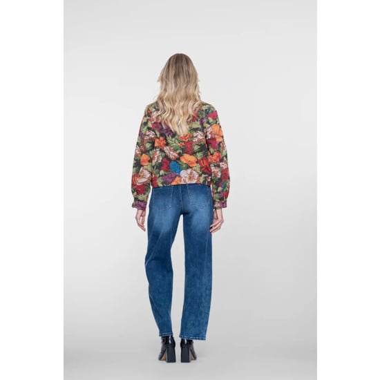 Geisha 61803-10 827 jeans barrel mid blue denim - Image 3