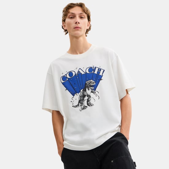 T-Rex Relaxed T-Shirt In Organic Cotton - Image 2