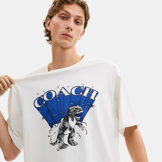 T-Rex Relaxed T-Shirt In Organic Cotton - Image 4
