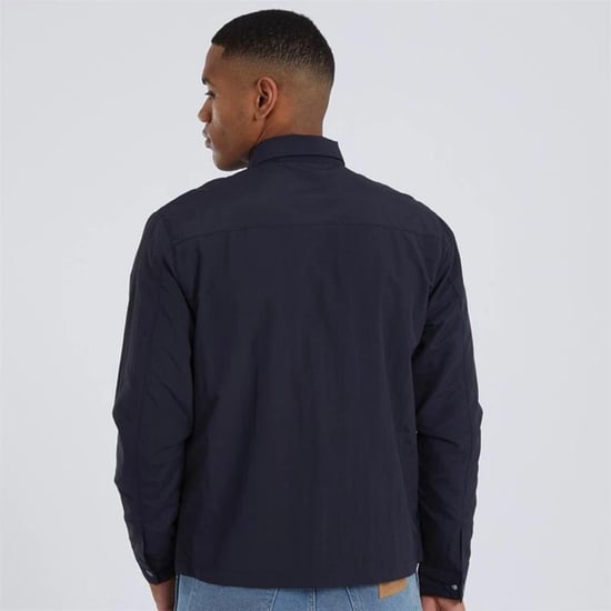 Brave Soul Mens Jacket Full Zip Button Fastening Collared Jacket - Image 3
