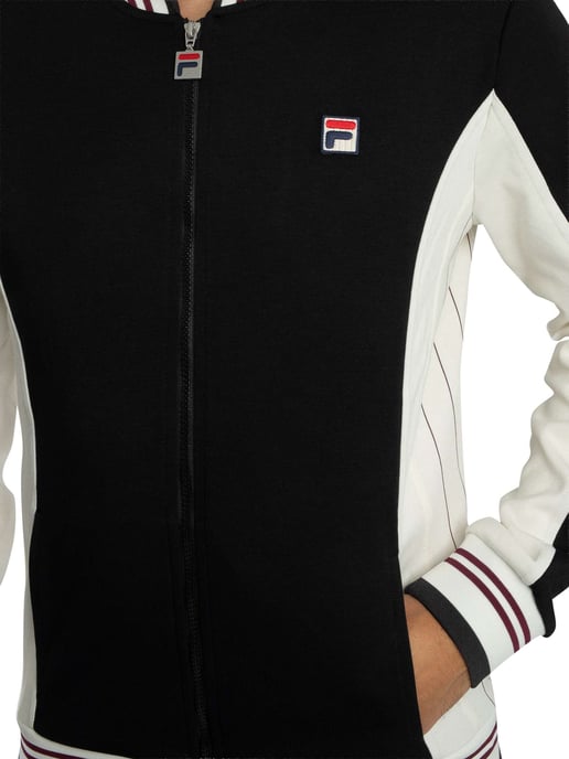 Fila Settanta Baseball Track Jacket, Black - Image 4