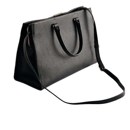 Ted Baker Rosane Bar Detail Medium Black Tote Bag - Image 3