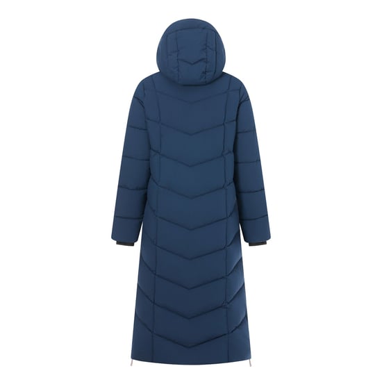 Regatta Womens/Ladies Eloria Long Length Padded Jacket (Navy) - Image 2