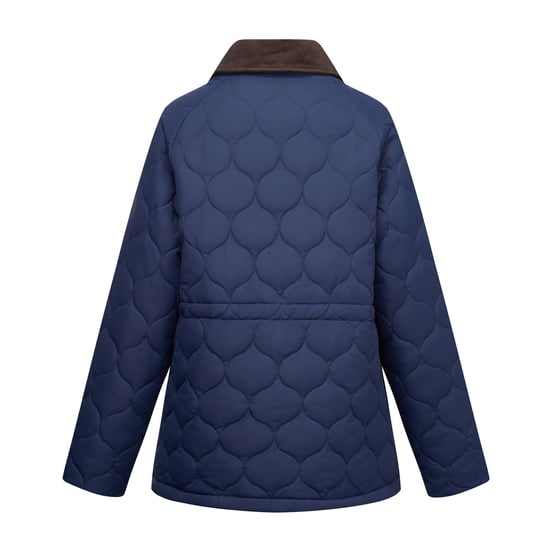 Regatta Womens/Ladies Amira Quilted Padded Jacket (Navy) - Image 2