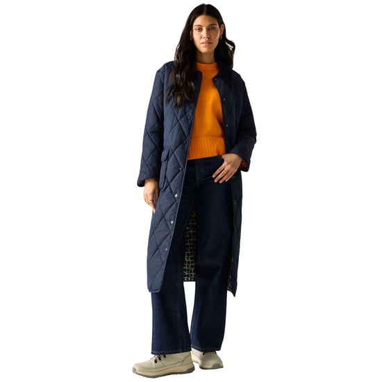 Regatta Womens/Ladies Orla Kiely Eclipse Mid Length Jacket (Navy) - Image 1