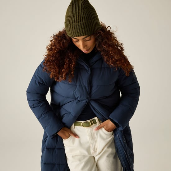 Regatta Womens/Ladies Nehiala Quilted Jacket (Navy) - Image 6