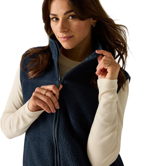 Regatta Womens/Ladies Frankie Borg Body Warmer (Navy) - Image 4