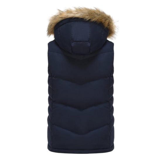 SoulCal Womens/Ladies Zip Pocket Gilet (Navy) - Image 2