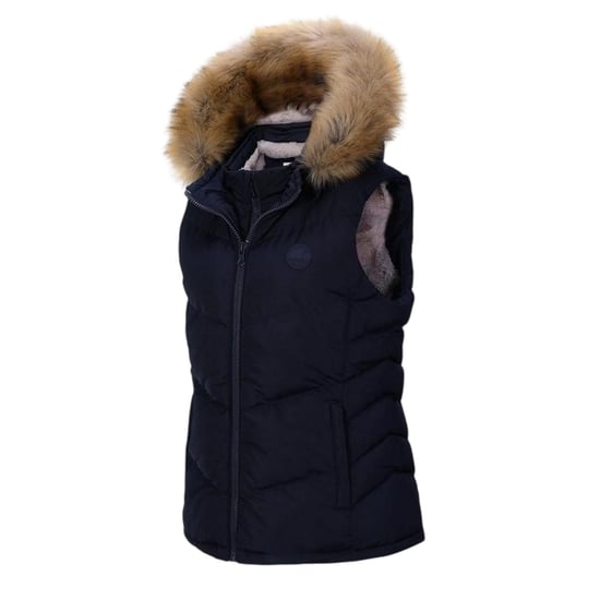 SoulCal Womens/Ladies Zip Pocket Gilet (Dark Navy) - Image 3