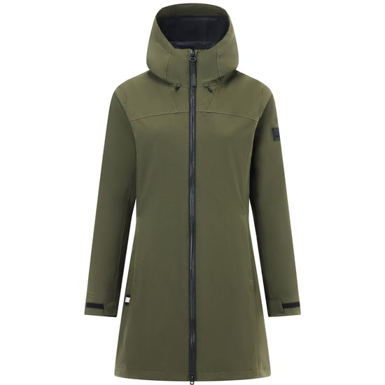 Regatta Womens/Ladies Denbury 3 in 1 Jacket (Dark Khaki/Black) - Image 1